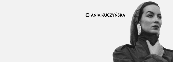 Ania Kuczyńska Kollektion  Herbst/Winter 2016